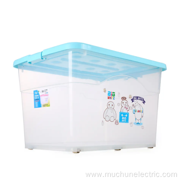 home big clear toy clothes plastic storage box